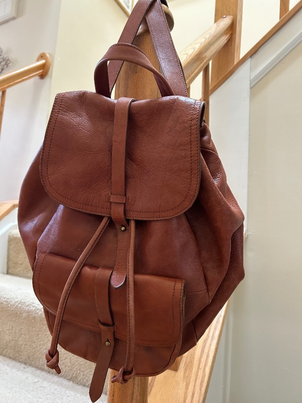 Madewell Leather Transport Rucksack